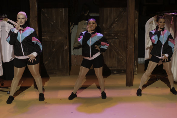 There are echoes of Muriel’s Wedding in the premise but witty lyrics and witty lyrics by Hannah Reilly and the music of Megan Washington sets it apart.