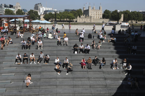 The Scoop, in London, is an outdoor amphitheatre situated on the south side of the River Thames.