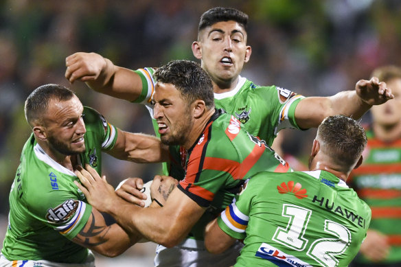 A shoulder injury has forced a premature end to Sam Burgess' career.