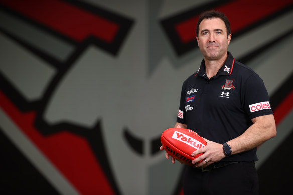 New Essendon coach Brad Scott.