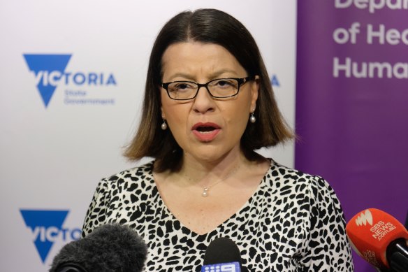 Former Victorian health minister Jenny Mikakos.