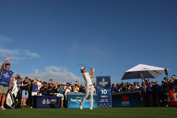 Min Woo Lee has got his quest for a clean sweep of the Australian swing off to a flying start.