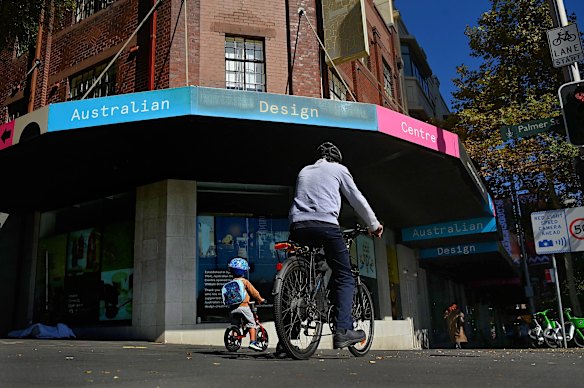 The last days of the Australian Design Centre. 