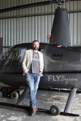 Rich Latimer took on the job of co-ordinating the air response from the hangar at the Tyagarah airstrip, outside Byron Bay. “There was no one official there, and so that’s how it began.”