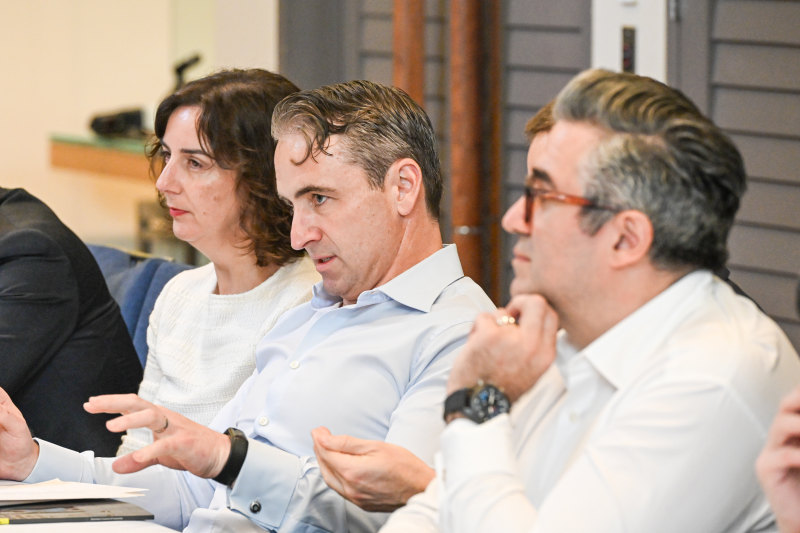 Matt Comyn at the BCA and AFR’s roundtable discussion on Thursday.