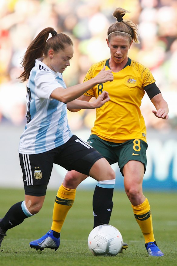 Elise Kellond-Knight in action.