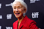Helen Mirren arrives on the red carpet to promote the film “A Talent for Murder” at the Toronto International Film Festival, in Toronto, Sept. 14, 2026.