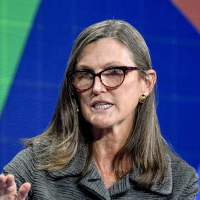 ARK Investment fund’s Cathie Wood has been a notable backer of bitcoin.