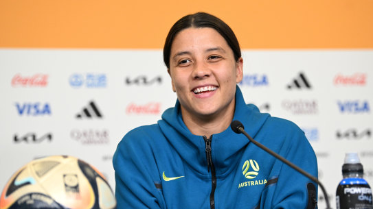 Like everyone else, Sam Kerr is sad the World Cup is almost over.