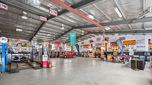 Inside the man cave of the late David Jones at 116 Green Street, Cremorne.