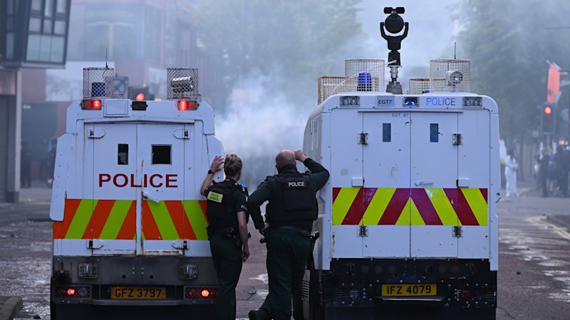 My home town of Belfast is again in flames, but this time it