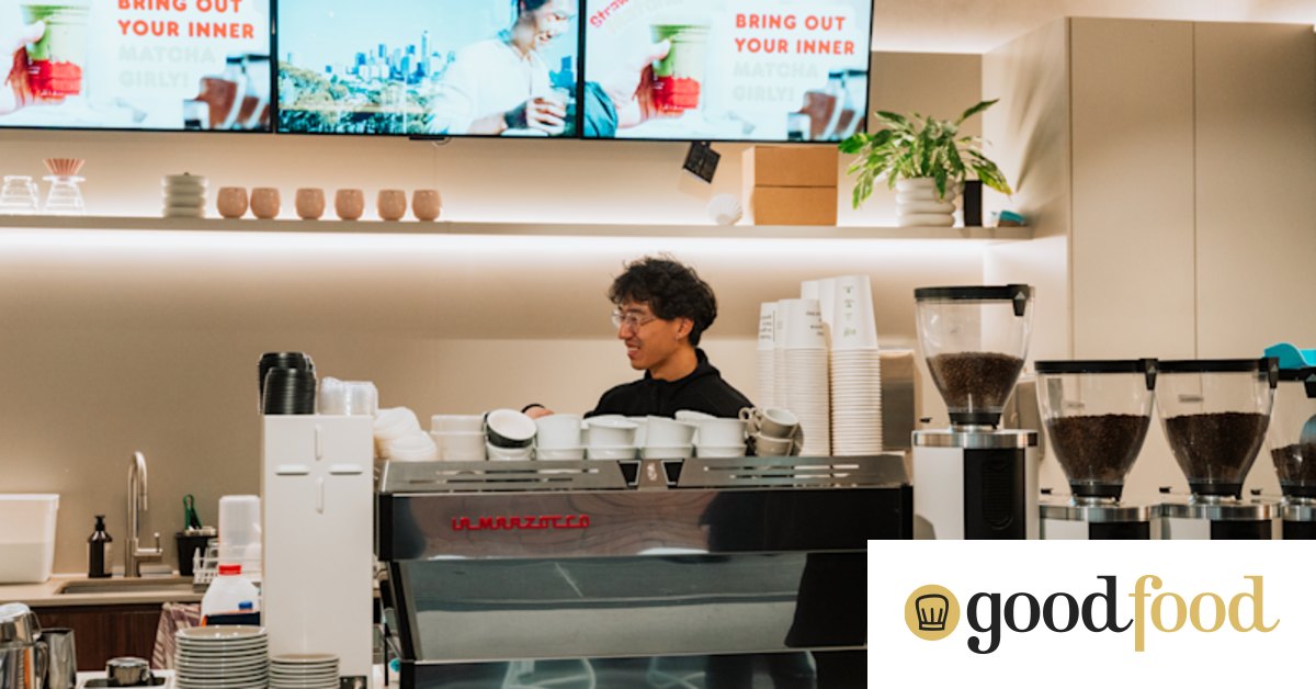 Find lamington and strawberry cheesecake coffee beans at this King Street cafe