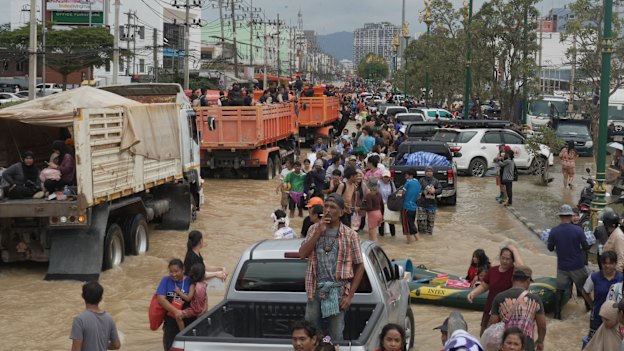 Hat Yai after record rains wreaked havoc across southern Thailand.