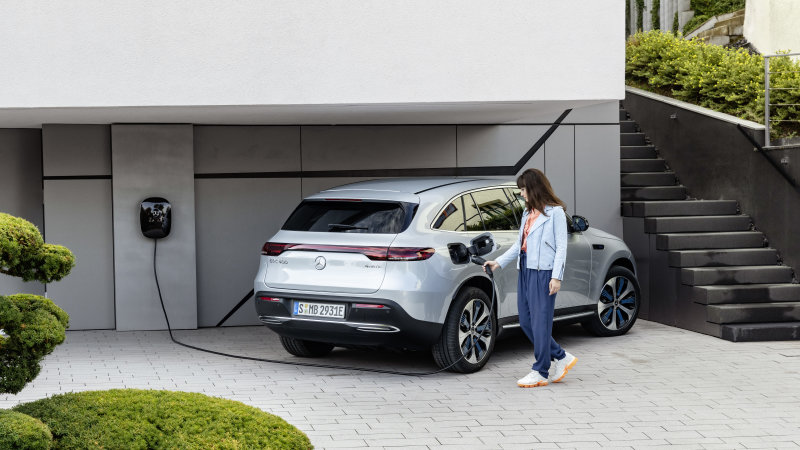 Mercedes Benz Charges Ahead With Electric Suv