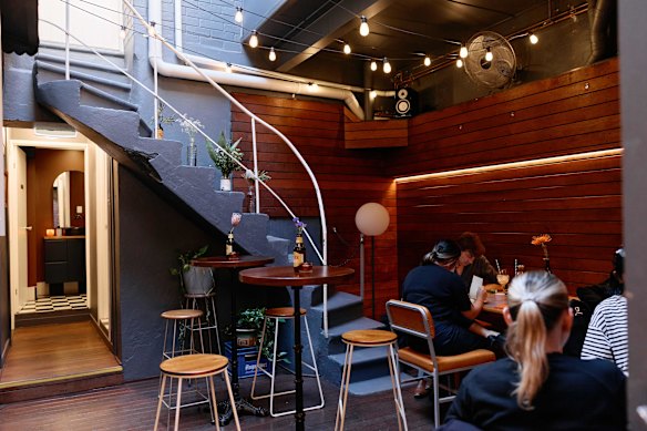 The venue still boasts its winsome courtyard.