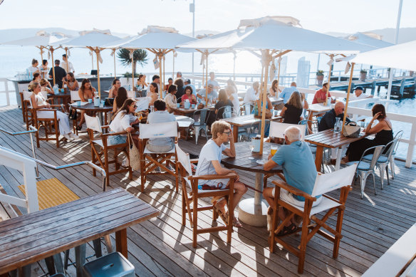 Sunset drinks are back on at The Joey.