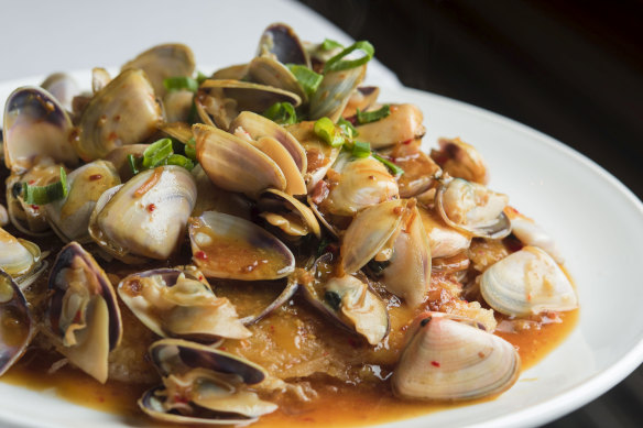 Golden Century’s signature dish, pipis in XO sauce, will make a comeback.