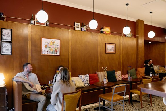 Much of the fitout remains unchanged from its Barry Parade Public House days, but the venue now has a more homey, lived-in vibe.