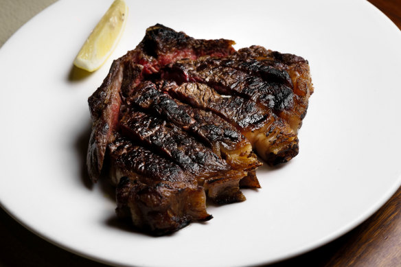 Cape Grim sirloin. 