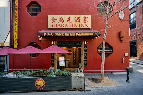 Chinatown icon Shark Fin Inn on Little Bourke Street.