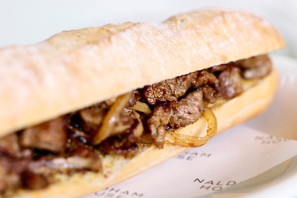 A simply but mighty sandwich. 