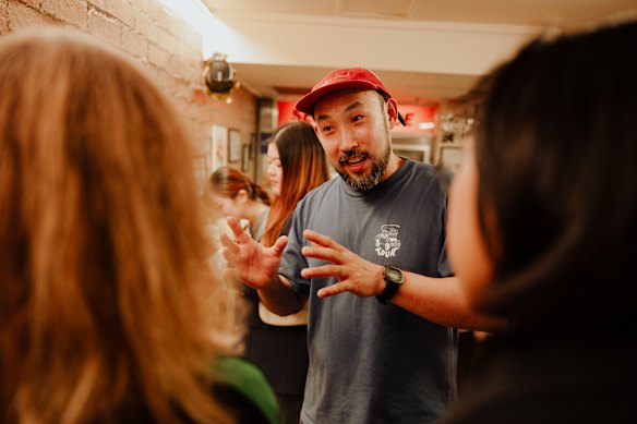 Owner Paul Lee at Diggy Doo’s. 