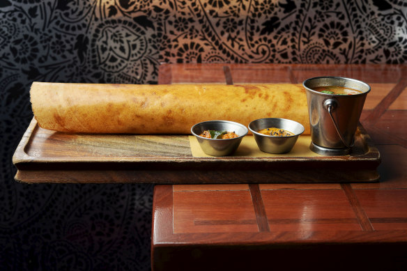 Masala dosa at Abhi’s.