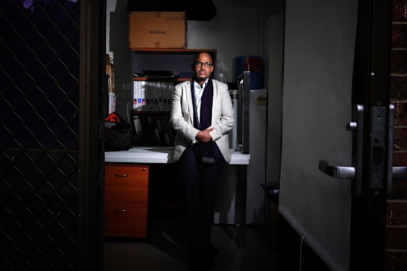 Somali Community Inc president Farah Warsame is being evicted at the end of Ramadan from his office premises at the bottom of one of the Kensington community housing towers. For more than 20 years, the community organisation has operated without a lease out of two offices on the ground floor of the towers, both of which are scheduled for demolition this year.