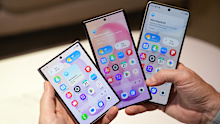 Samsung launched its Galaxy Z range of smartphones with foldable screens in London.
