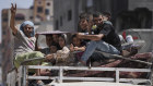 Palestinians evacuate Maghazi refugee camp in the central Gaza Strip, as part of a mass evacuation ordered by the Israeli military ahead of an operation, Saturday, Aug. 17, 2024. 