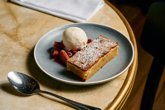Frangipane tart.