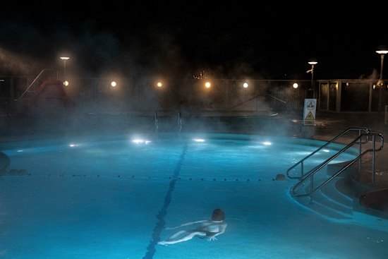 Some Icelanders worry that a UNESCO honor may turn once quiet community swimming pools - like this public pool in Reykjavik - into tourist hot spots.