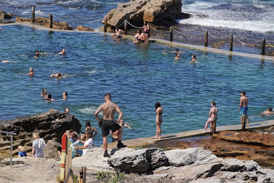 Mahon Pool at Maroubra. A novel plus an ocean pool is my favourite summer escape.