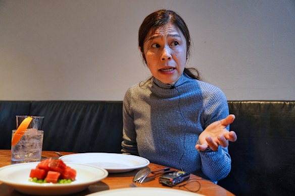 Japanese author Hiroko Yoda at Cumulus Inc.