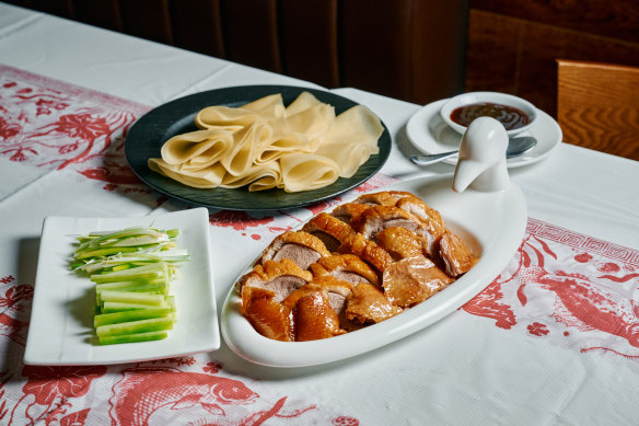 Peking duck at Nihao Kitchen is treated with reverence.