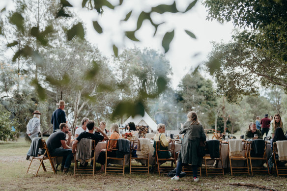 Caper food festival in Byron Bay.