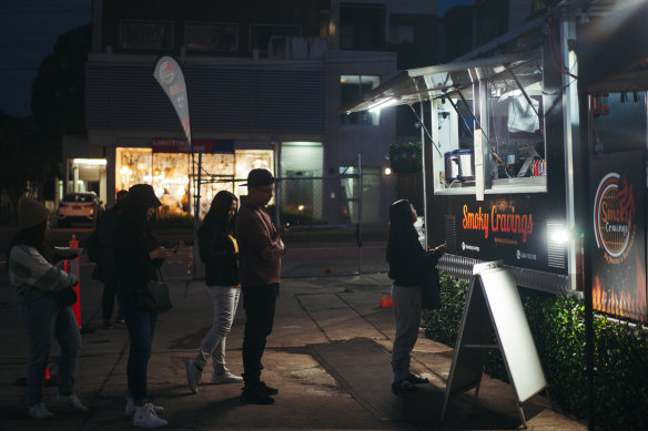 Smoky Cravings’ food truck at Lakemba.