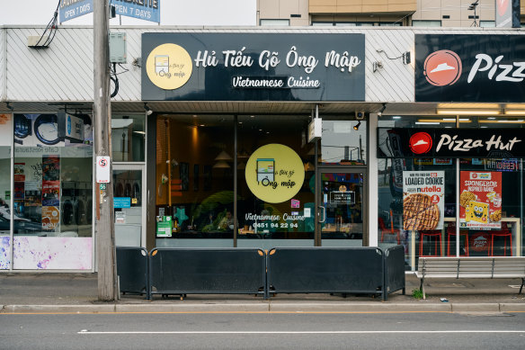 Hu Tieu Go Ong Map in Footscray. 
