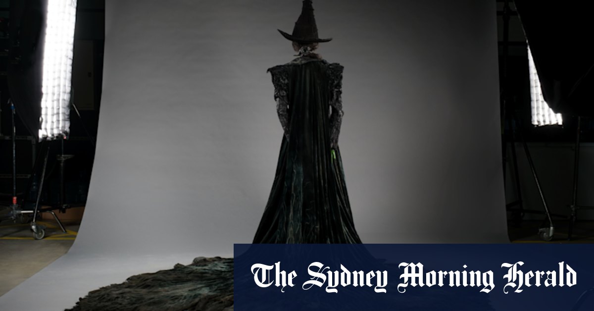 One bubble dress, two films and 20,000 beads: How Wicked’s costume designer defied gravity