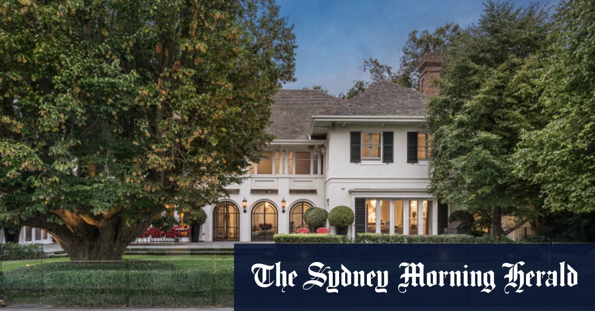 Melbourne property: Former yoghurt mogul David Prior sells Toorak mansion for $40m - Vimarsana News