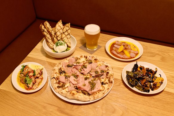 The new look comes with a classy new food menu.