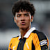 Lucas Herrington of Hull City applauds the fans.