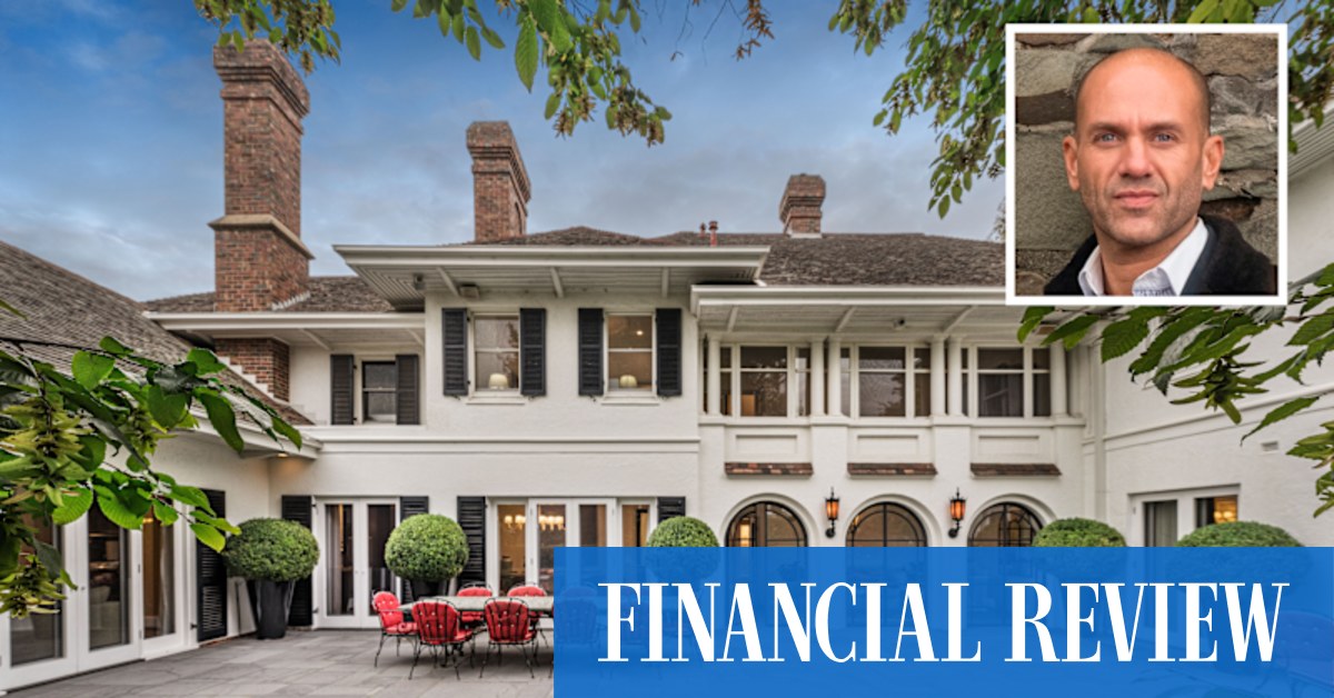 David Prior sells Toorak estate in $40m deal - Vimarsana News