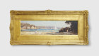 Bonhams sold Arthur Streeton’s Mosman Bay, c1907,for $500,000, the top of its estimate range. 