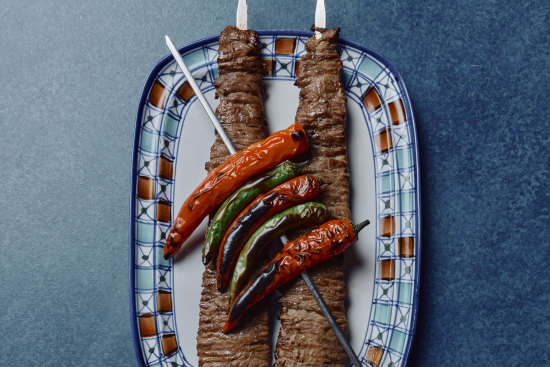 Persian-style kebabs at AliQapu.