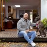 Tim Windsor at his home in St Peters which is up for sale.