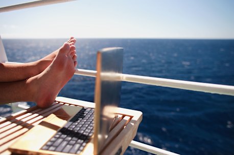 Check Wi-Fi costs before you sail... maybe it’s a good time to pick up a book instead of your phone.