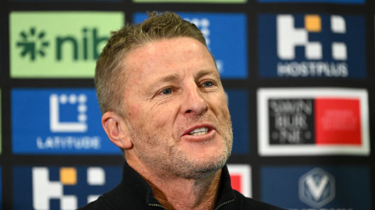 Former Tigers coach Damien Hardwick.