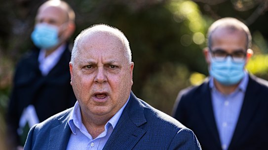 Victorian Treasurer Tim Pallas vented his frustration at the Morrison government for its lack of support.