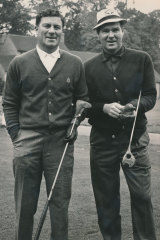 Thomson (left) and Nagle in 1965.